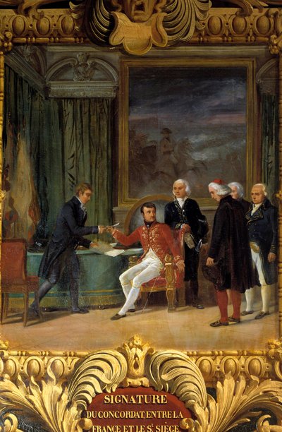 Firma del Concordato tra Francia e Santa Sede, 16 luglio da Leon de Lestang Parade