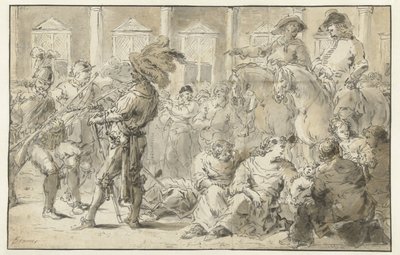 Delftse schutterij da Leonaert Bramer