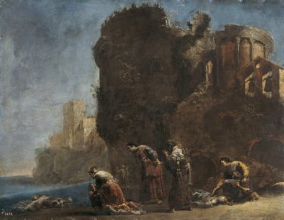Ecuba in lutto, c.1630 da Leonard Bramer