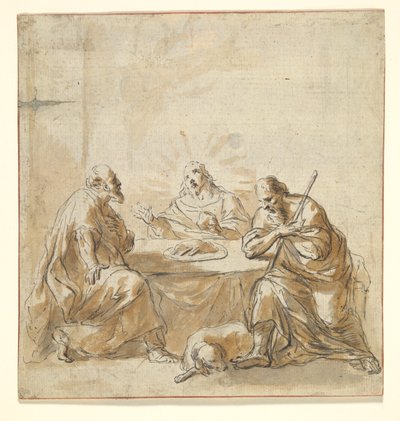 Cena in Emmaus da Leonard Bramer