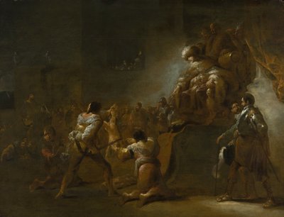 Il giudizio di Salomone da Leonard Bramer