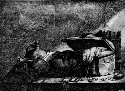 La Scatola da Viaggio da Leonard Bramer