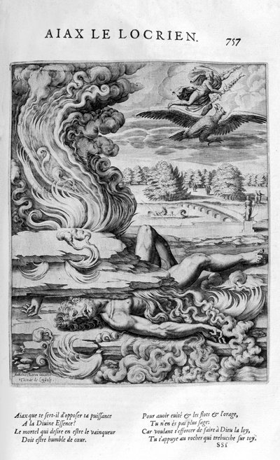 Aiace il Minore, 1615 da Leonard Gaultier