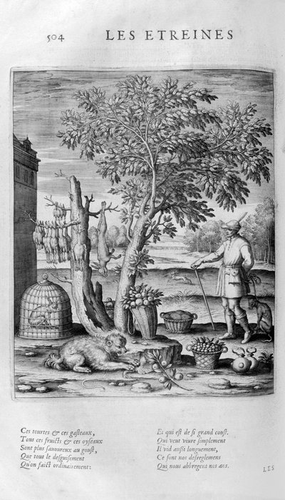 Les Etreines, Regalo, 1615 da Leonard Gaultier