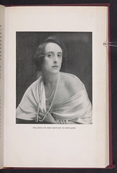 Orlando al suo ritorno in Inghilterra" da Orlando: A Biography di Virginia Woolf da Leonard George aka Lenare Green