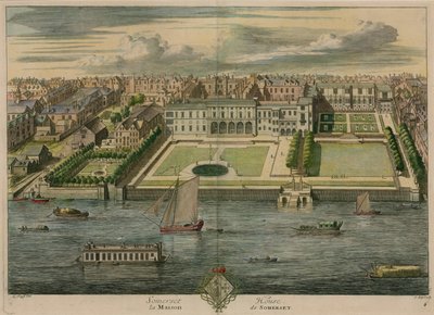 Somerset House, Londra da Leonard Knyff