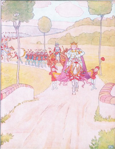Tutti i cavalli del re e tutti gli uomini del re non riuscirono a rimettere insieme Humpty da Leonard Leslie Brooke
