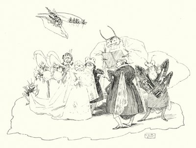 Fiddle-de-dee, fiddle-de-dee (incisione) da Leonard Leslie Brooke