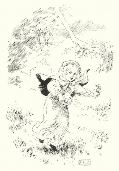 Eccomi, piccola Joan saltellante da Leonard Leslie Brooke