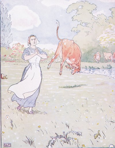 Qui madre gridò, dentro la mucca rossa da Leonard Leslie Brooke
