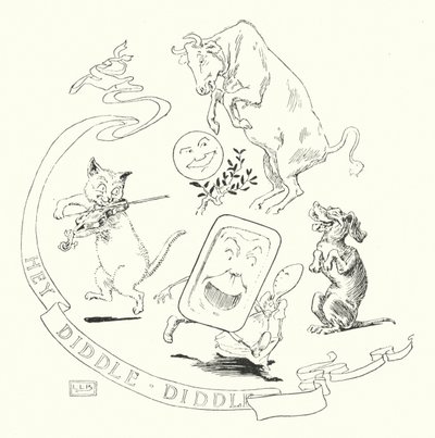 Ehi! diddle, diddle, il gatto e il violino da Leonard Leslie Brooke