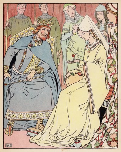 Illustrazione per Pollicino da Leonard Leslie Brooke
