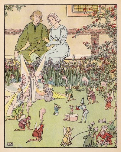 Illustrazione per Pollicino da Leonard Leslie Brooke