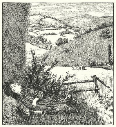 Piccolo ragazzo blu, vieni, suona il tuo corno da Leonard Leslie Brooke