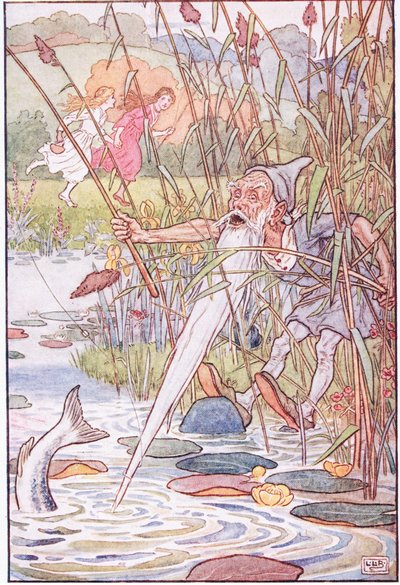 Biancaneve e Rosarossa, anni 1920 da Leonard Leslie Brooke