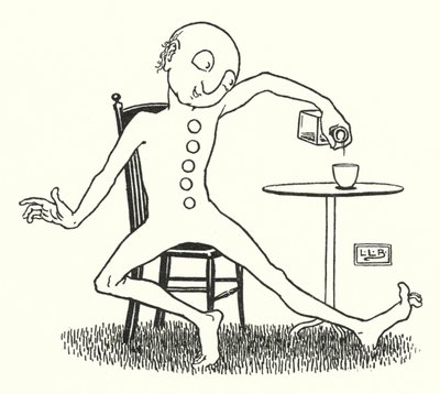 Il Pobble che non ha dita dei piedi (litografia) da Leonard Leslie Brooke
