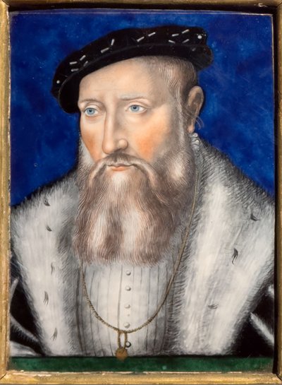 Claude de Guise, 1567 circa (smalto policromo su rame) da Leonard Limosin