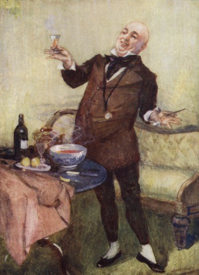Mr Micawber nel suo elemento da Leonard Raven Hill