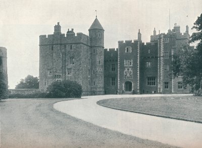 Castello di Dunster, c1907 da Leonard Willoughby