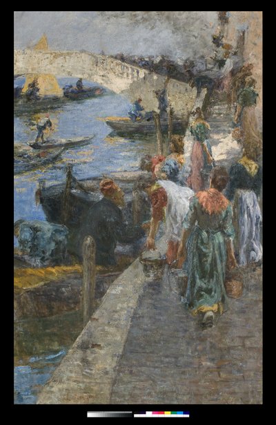 Incendio a Chioggia, 1905 da Leonardo Bazzaro