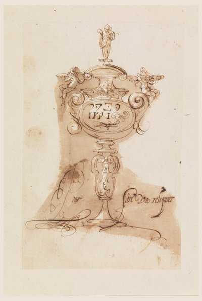 Progetto per Reliquiario da Leonardo Scaglia