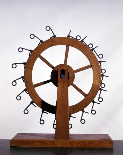 Movimento perpetuo di Leonardo da Vinci - Museo della scienza e della tecnica di Leonardo da Vinci, Milano da Leonardo da (after) Vinci