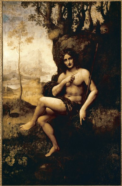Bacco da Leonardo da (studio of) Vinci