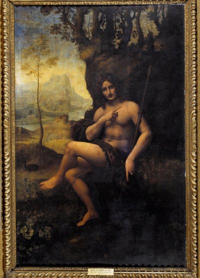 Bacco (dalla bottega di Leonardo da Vinci) da Leonardo da (studio of) Vinci