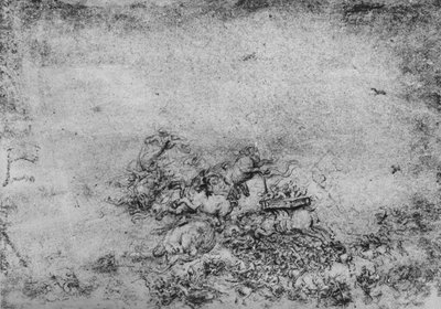 Una battaglia fantastica da Leonardo da Vinci