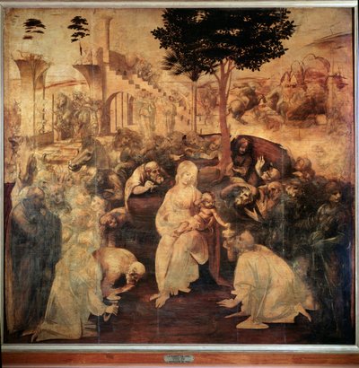 Adorazione dei Magi da Leonardo da Vinci