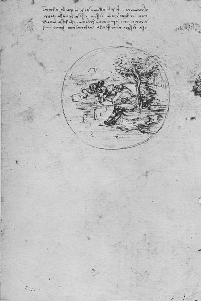 Allegoria della Lucertola Simboleggiante la Verità da Leonardo da Vinci