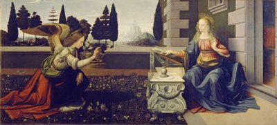 Annunciazione da Leonardo da Vinci
