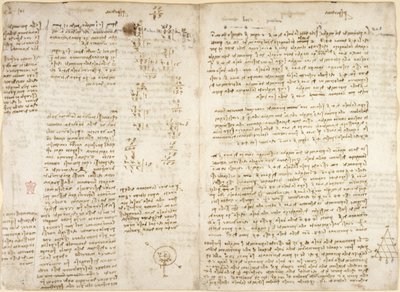 Note, calcoli matematici e diagramma intitolato 