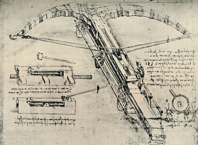 Ballista, 1928 da Leonardo da Vinci