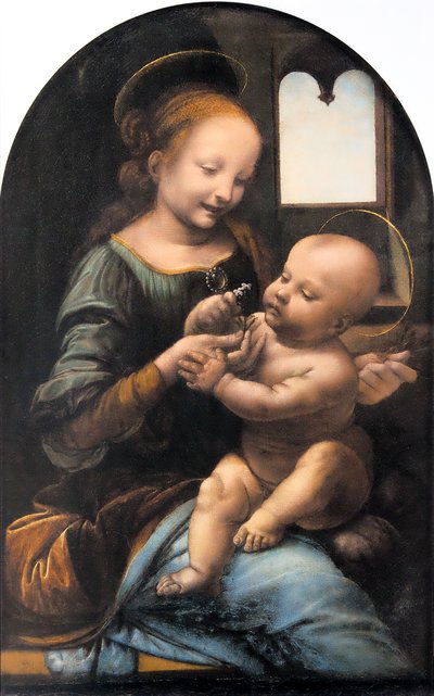 Benois Madonna da Leonardo da Vinci