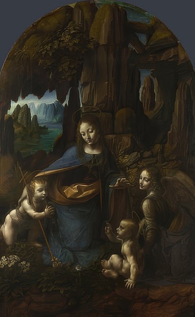 La Vergine delle Rocce (per l