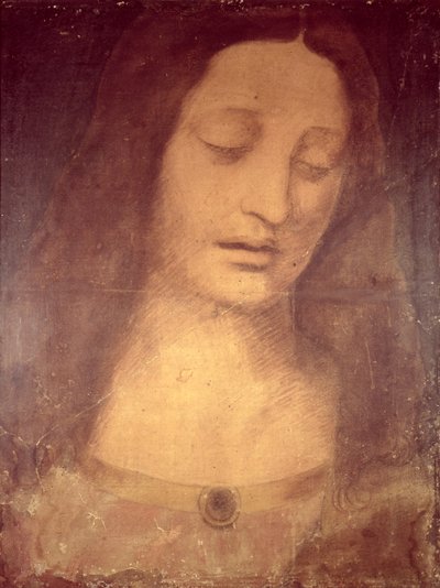 Testa di Cristo da Leonardo da Vinci