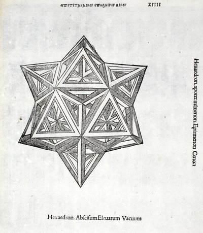 Hexacedron abscisum elevatum vacuum, illustrazione da 