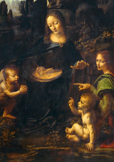 La Vierge aux rochers - La Madonna delle Rocce ... da Leonardo da Vinci