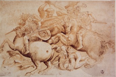 Leonardo da Vinci: Copia della Battaglia di Anghiari (29 giugno) da Leonardo da Vinci