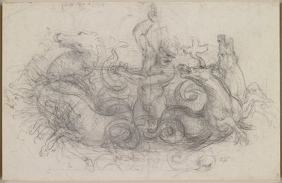 Leonardo da Vinci - Nettuno, 1504-5 ca. da Leonardo da Vinci