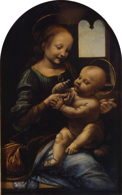 La Madonna con il Bambino (Madonna Benois) da Leonardo da Vinci