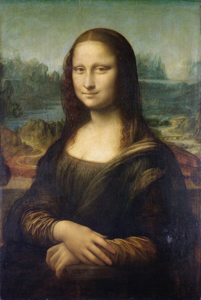Monna Lisa, c.1503-6 da Leonardo da Vinci