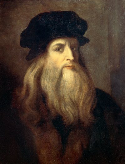 Presunto autoritratto (Ritratto di Lucan di de Vinci) da Leonardo da Vinci