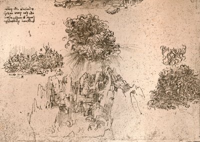 Rappresentazione di fenomeni naturali, c1472-c1519, 1883 da Leonardo da Vinci