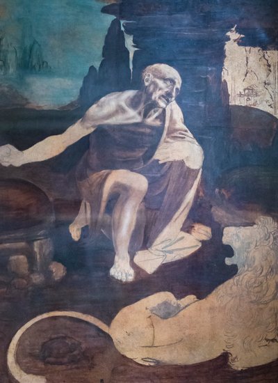 San Girolamo, c.1480-82 da Leonardo da Vinci