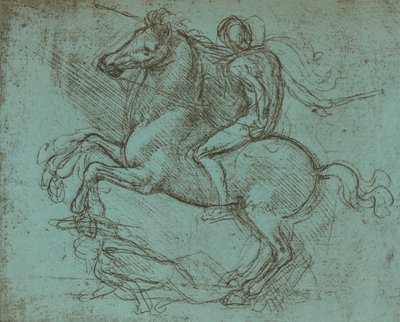 Studio per il monumento Sforza da Leonardo da Vinci