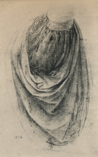 Studio di una Manica, c1480 1945 da Leonardo da Vinci