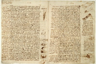 Il Codice Hammer o Codice Leicester, 1508-12 da Leonardo da Vinci