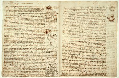 Codice Hammer, pagine 124-127 da Leonardo da Vinci